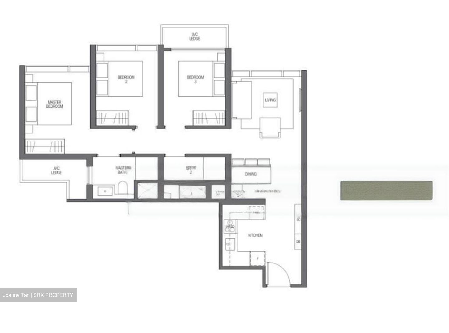 Midtown Modern (D7), Apartment #465938881